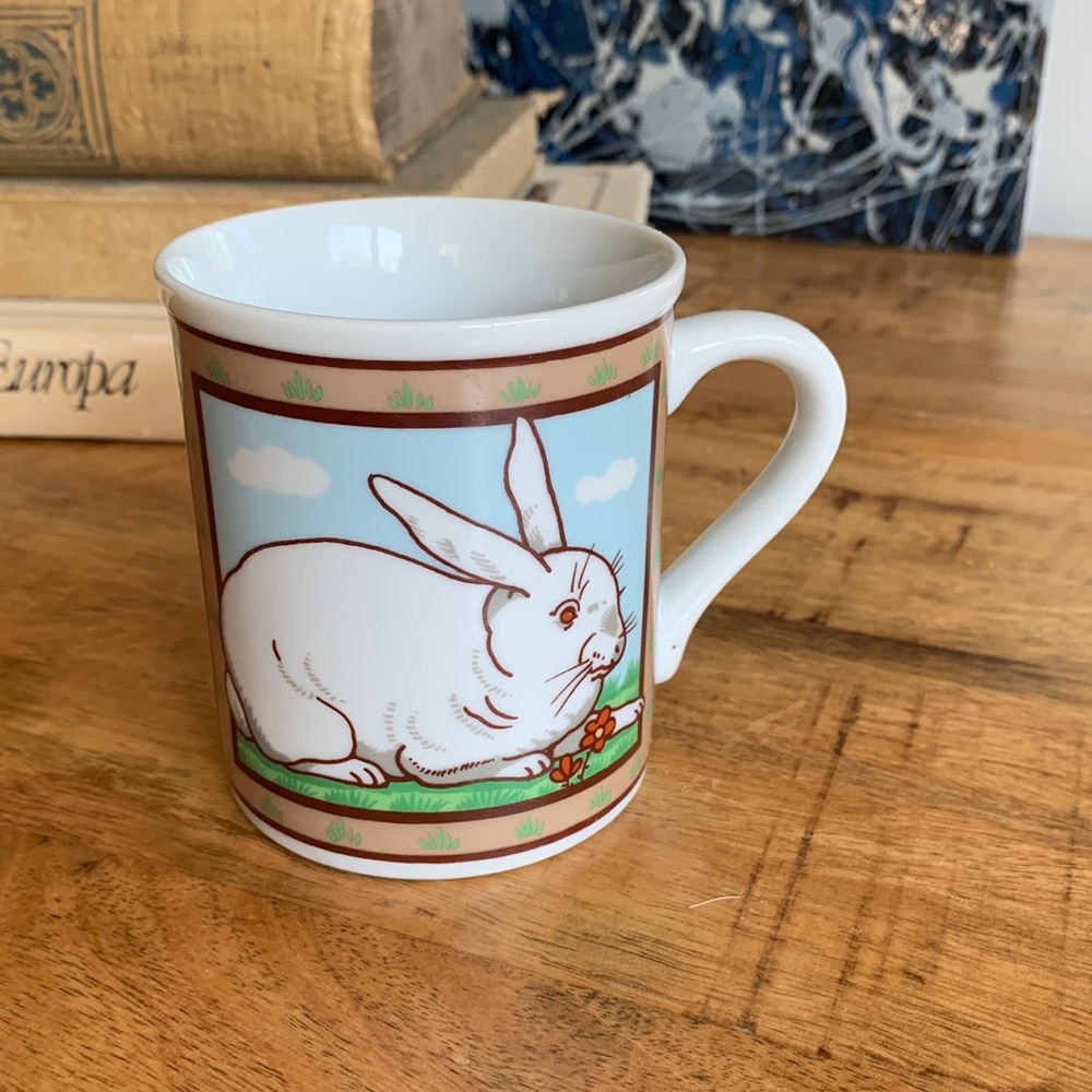 Vintage Rabbit Mug Made in Japan